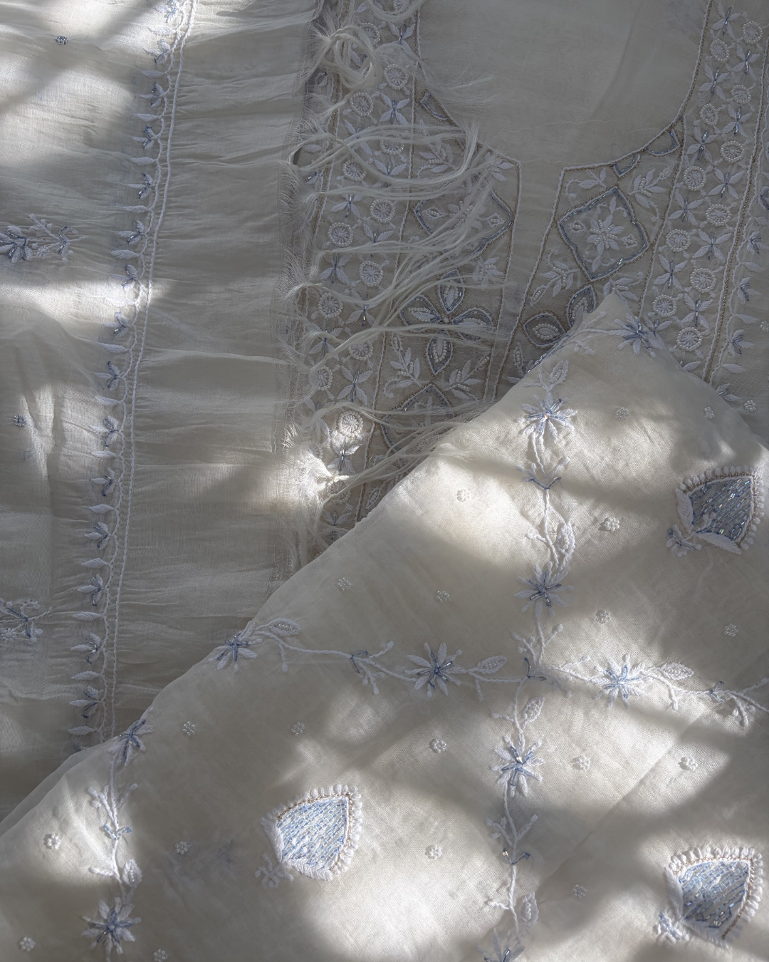 Inaya mul chanderi suit