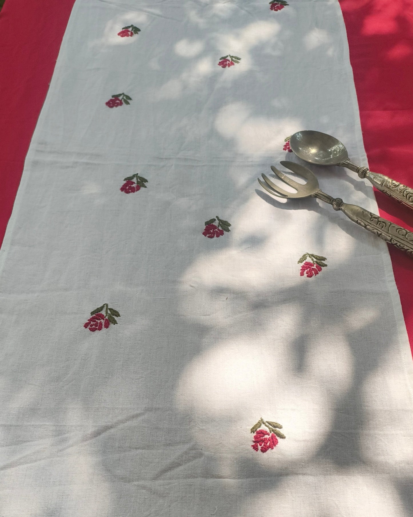 Rose Table Runner