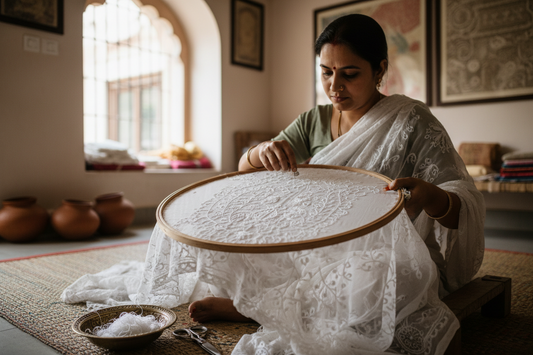 Fabric and Care Guide for Your Black Chikankari Kurti