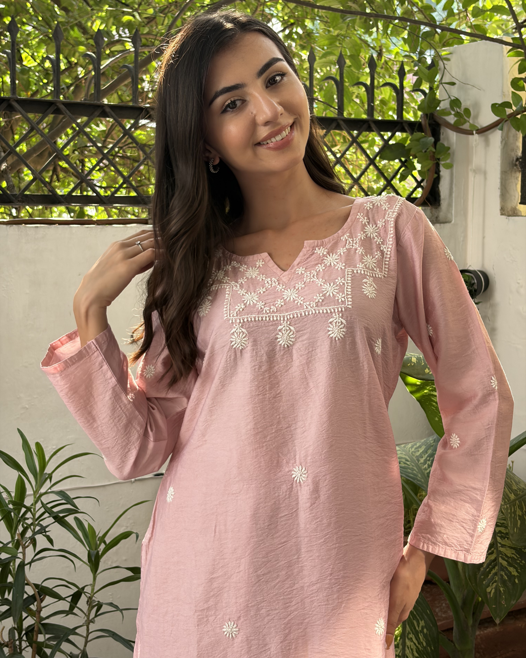 Nazakat Linen Chanderi Set