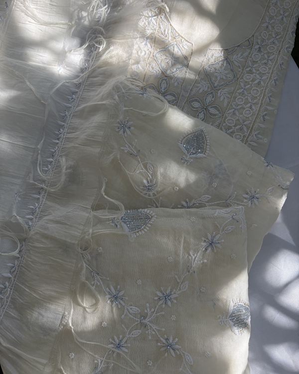 Inaya Mul Chanderi Suit