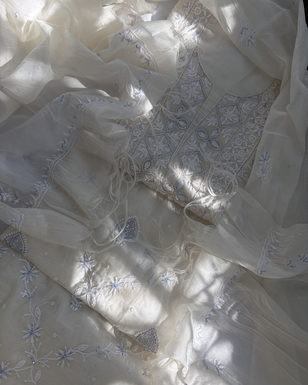 Inaya mul chanderi suit