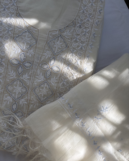 Inaya mul chanderi suit