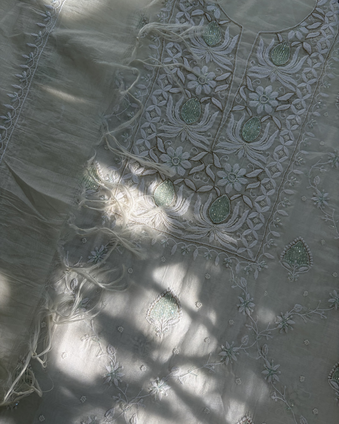Jivika mul chanderi suit