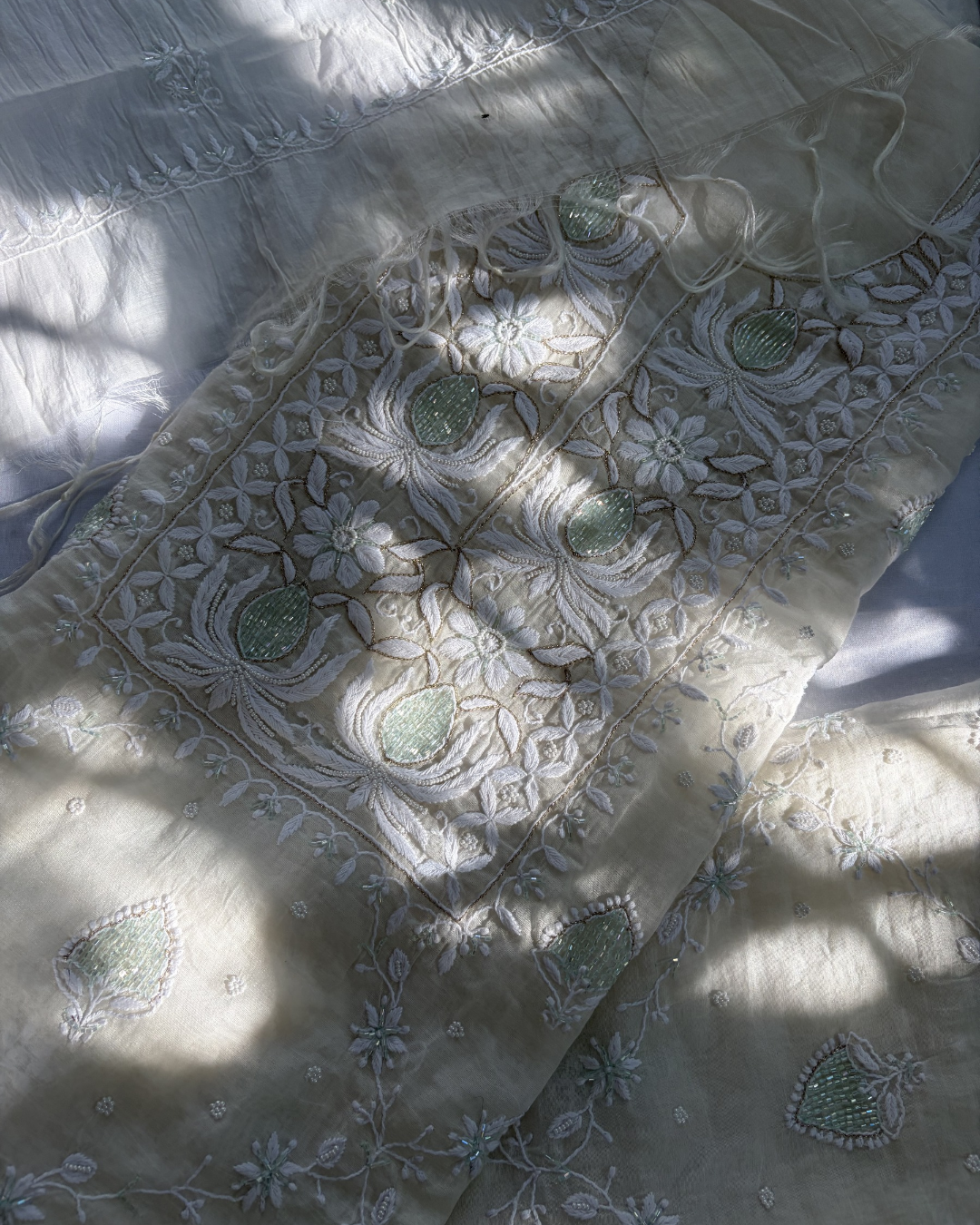 Jivika mul chanderi suit