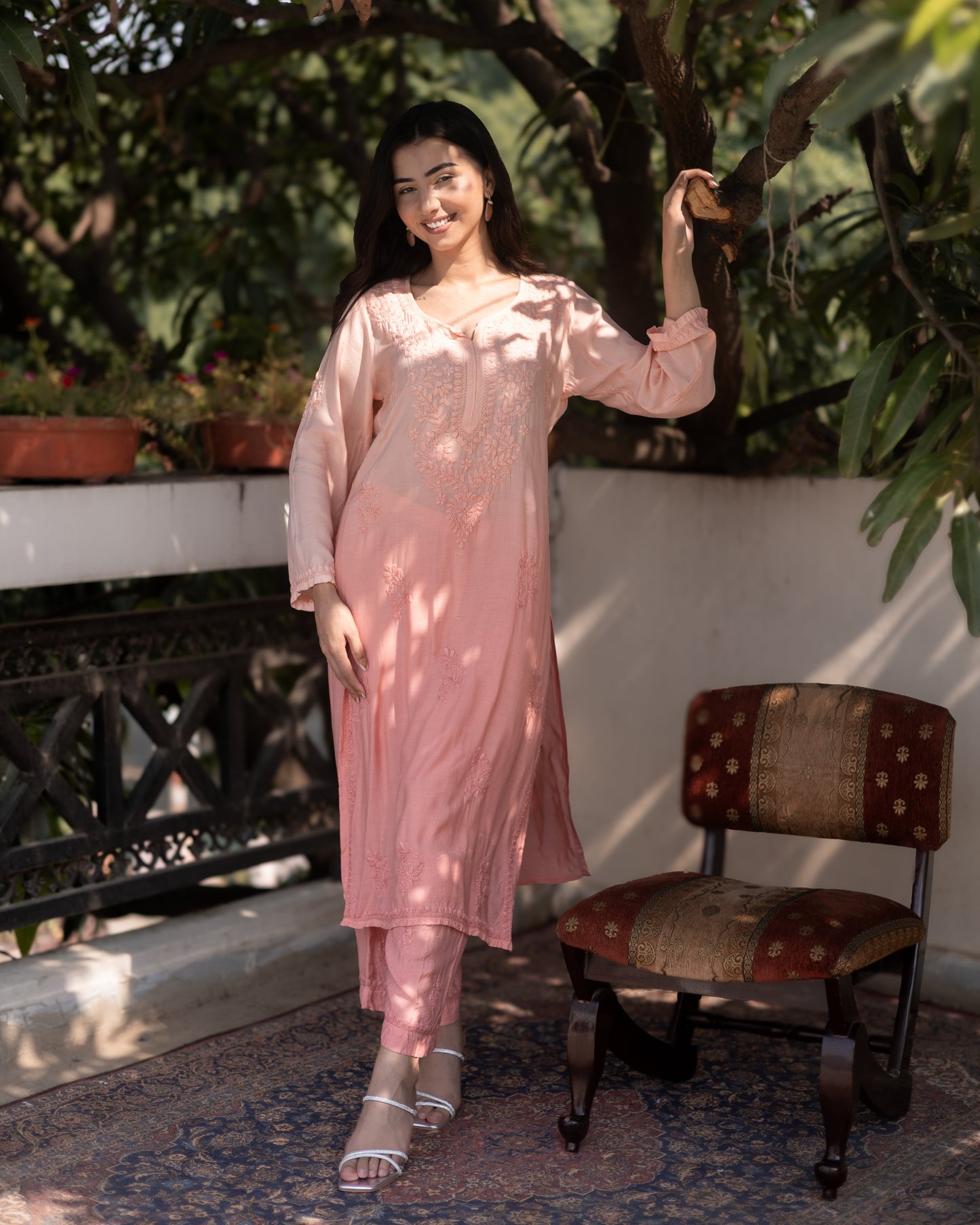 Aanya muslin coord set