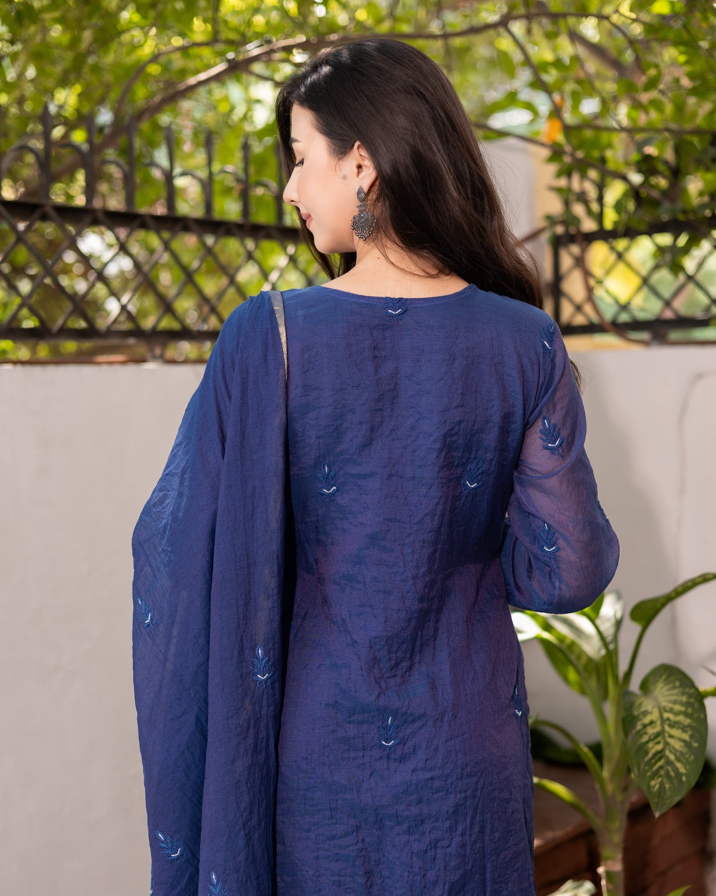 Ira mul chanderi suit
