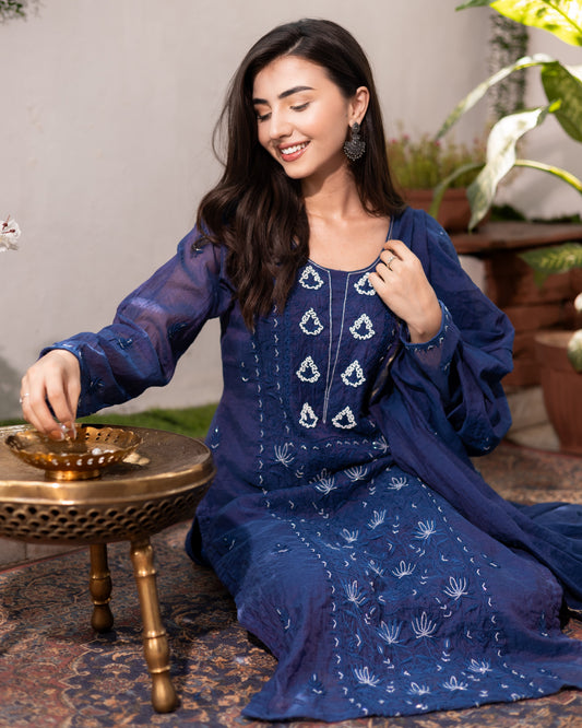 Roshani Mul Chanderi Suit