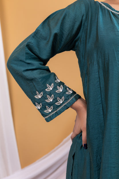 Sana Linen Chanderi Coord Set