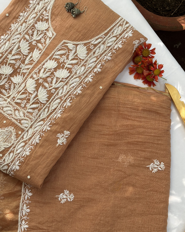Geetanjali Mul Chanderi Suit