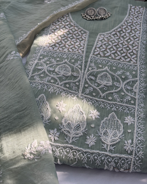 Lavanya Mul Chanderi Suit