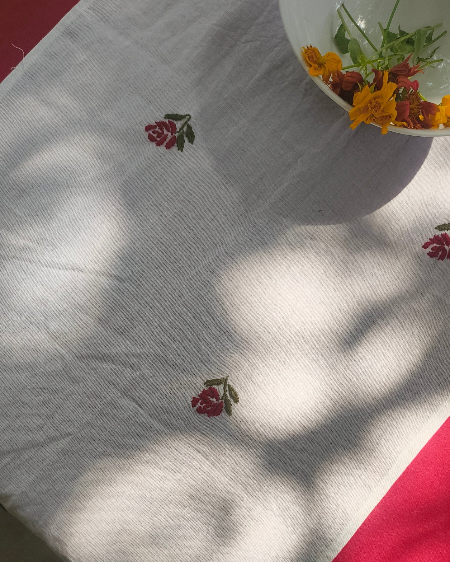 Rose Table Runner